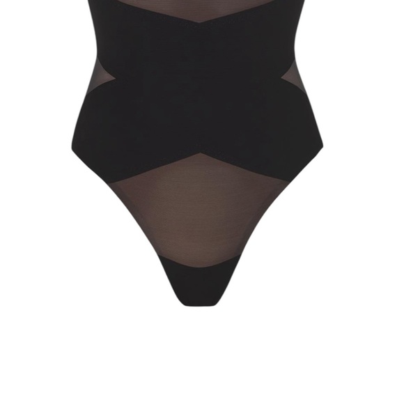 NEW! HONEYLOVE superpowers black thong brief - Picture 4 of 10